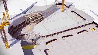 Chadstone Shopping Centre Build Up 3D Animation [upl. by Ramel486]