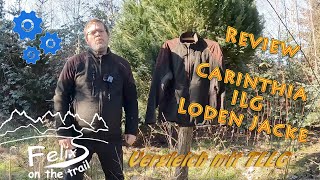 Review Carinthia ILG Loden Jacke  noch besser als die TLLG für Herbst Winterwanderungen [upl. by Assilat470]