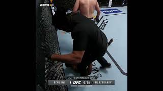 FLYING KNEE KO 😮 UFCVegas50  shorts [upl. by Einnaoj645]