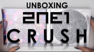 Unboxing 2NE1 Crush Both Versions [upl. by Eceinaj]