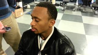 UConn G Ryan Boatright PostGame SMU 22414 [upl. by Rora]