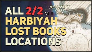 All Harbiyah Lost Book Locations Assassins Creed Mirage [upl. by Lenod281]