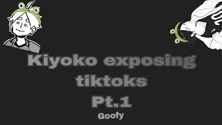 Kiyoko exposing tiktoks  A LOT OF HINATA amp ATSUMU  hq text [upl. by Libove]