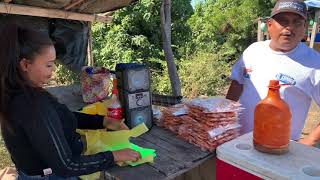 Tamales barbones de Camaron originales de Escuinapa la kijada de pitbull no perdona nada 🤣🤣 [upl. by Eseneg]