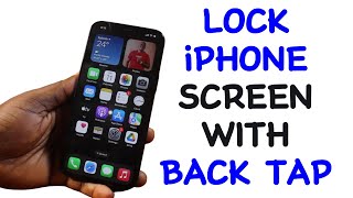 How to Lock iPhone with Back Tap [upl. by Goode664]