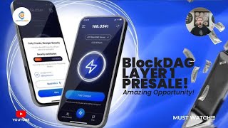 BlockDAG Layer 1 Presale Amazing Opportunity Must Watch [upl. by Deckert]