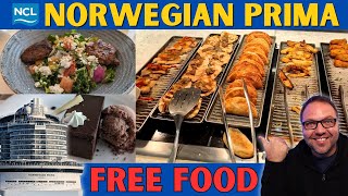 FREE Norwegian Prima Food What to Expect [upl. by Ettennad]