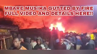 MBARE MUSIKA GUTTED BY FIRE 🔥 FULL VIDEO AND DETAILSZANU PF ACCUSEDtherightcorner947 [upl. by Ihcego]