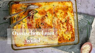 Ovenschotel met witlof aardappelpuree ham en kaas [upl. by Trah]