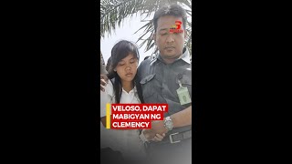 Kampo ni Veloso  umapela sa Pangulo na mabigyan na ito ng clemency  via KATRINA JONSON [upl. by Olathe842]