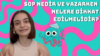 SOP Statement of Purpose Nedir ve Nasıl Yazılır  UniPath Anlatıyor 32 [upl. by Vidovik]