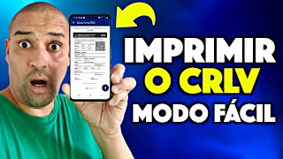 Como IMPRIMIR o CRLV 2024 do seu VEÍCULO pelo celular modo fácil [upl. by Mora414]