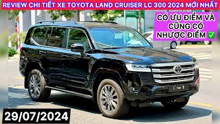 ✅REVIEW XE TOYOTA LAND CRUISER LC 300 2024 MỚI CÓ ƯU ĐIỂM VÀ CŨNG CÓ NHƯỢC ĐIỂM  ĐỖ QUANG TOYOTA✅ [upl. by Nyleuqcaj]