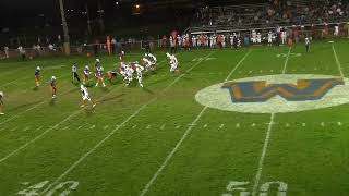 Penns Grove vs Woodstown Football 1012021 2021  Game 5 [upl. by Errick]