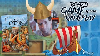 BGA Gameplay  A Feast For Odin Ark Nova  more [upl. by Adnilem467]