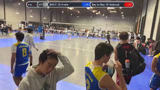 BAVC 16 Andre vs Bay to Bay 16 National 20241109 [upl. by Nosnibor12]