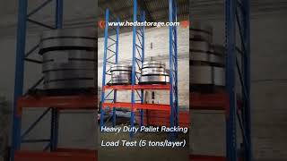 Heavy duty racking load test  5 tonslayers [upl. by Aseefan]