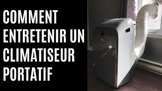 Comment entretenir un climatiseur portatif [upl. by Eey298]