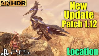 Sunwing Primary Nerve Location Horizon Forbidden West Update 112 Patch PS5 Gameplay 4K 60FPS HDR [upl. by Agnella]