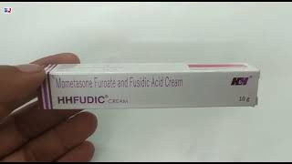 Hhfudic Cream  Mometasone Furoate and Fusidic Acid Cream uses  Hhfudic Cream uses Benefits Hindi [upl. by Carmine]