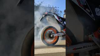 KTM SMC 690 R stunts [upl. by Nylaret]