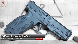 Avidity Arms PD10 Shooting Impressions [upl. by Akerley]