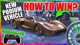 New Lucky Wheel Vehicle How To Win It First Try  GTA 5 Online [upl. by Lynnell726]