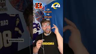 Bengals vs Rams 1v1 shorts bengals rams nfl [upl. by Ginevra742]