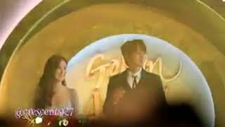 Fancam YongSeo moment at 31st Golden Disk Awards Yonghwa dace amp Seohyun on You Are So Fine [upl. by Moreta]