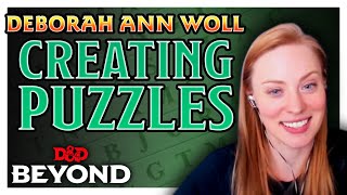 Deborah Ann Woll on How to Craft Great Puzzles  DampD Beyond [upl. by Nizam]