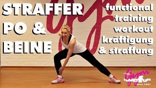 15 Min Workout Functional Kraft amp Straffung für Po Beine Rumpf 1 [upl. by Eibo790]