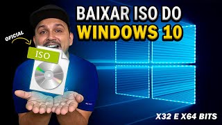 Como Baixar o Windows 10 Original 32 e 64 bits  ISO Oficial [upl. by Fannie839]