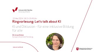 „KI und Diklusion  für eine inklusive Bildung für alle“ [upl. by Akinehs]