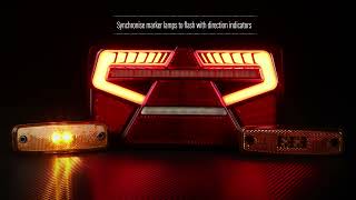 Truck Lite Model 910 Multifunction Rear Trailer Lamp [upl. by Melba]