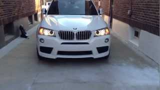 2013 BMW F25 X3 35i Msport Cold Start [upl. by Noid]