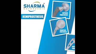 HOMIPROSTHESIS  ARTHROPLASTY IMPLANT AND INSTRUMENT Sharmaorthopedic implant prosthess [upl. by Arbed53]