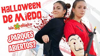 ¿Cómo es HALLOWEEN 2020 en un PARQUE de ATRACCIONES ¡PASAMOS MIEDO con LA DIVERSIÓN DE MARTINA [upl. by Elleunamme]