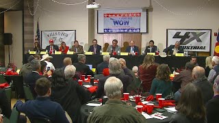 GOP congressional candidates debate in Fort Lupton [upl. by Kcid]