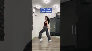 GOLD  ITZY Tutorial 70 Speed [upl. by Seidler]