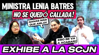 ESTÁ ACABADA LA scjn LENIA BATRES DESDE iztacalco EXHIBE EL SUCIO ACTUAR DE TODA ESA INSTITUCION [upl. by Luane]