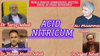 Acid Nitricum  Homeopathic medicine  would famous homeopathic doctors share 40 years experience [upl. by Acimad]