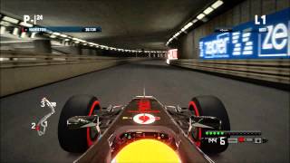 F1 2012  Monaco Hotlap 112558 [upl. by Yekcin]