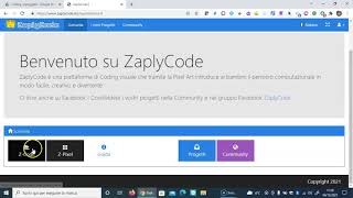 Tutorial ZaplyCode  Coding e Pixel Art [upl. by Harim]