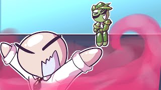 Gang Beasts  Drowning in Pink Goo [upl. by Choo]