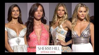 Sherri Hill Spring 2019 Dresses  Runway Show NY Fashion Week [upl. by Darwin]