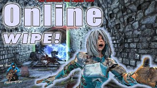 Online Wiping Fjordur Well Cave with 1 Carb Ark PvP [upl. by Ellehcil]