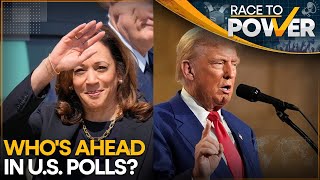 Polls Kamala Harris in Razor  Thin Lead In Swing States  Race to Power [upl. by Margaux]