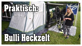 VW Bulli Heckzelt  T5  T6 Heckzelt von Brunner  Multivan Camper [upl. by Stanhope508]