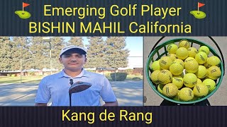 Emerging Golfer Bishin Mahil California kangderang travel usagolf [upl. by Nnaycart]