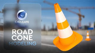 Road Cone Modeling in C4D vs Blender [upl. by Berny]